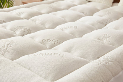 Bedlore® 3D Fill Bamboo Mattress Topper, Cooling & Deep Sleep