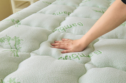 Bedlore® 3D Fill Bamboo Mattress Topper, Cooling & Deep Sleep